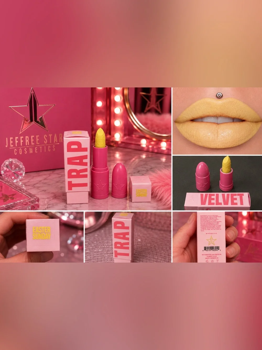 ✨ NIB Jeffree Star Cosmetics Velvet Trap Lipstick – Easter Sunday ✨